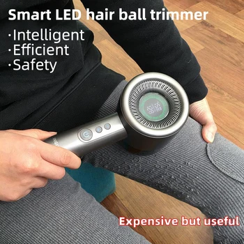 4000mAh Intelligentne Lint Eemaldaja Rull Masin LCD 5-käik Pellet LED Valgustus Hairball Trimmer Riided Elektrilised Lint Eemaldaja
