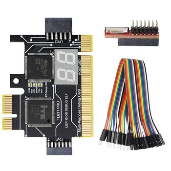 TL631 PRO Universaalne Sülearvuti PCI Diagnoosida Kaardi ARVUTISSE PCI-E Mini Emaplaadi Diagnostika-Analyzer Tester Debug Kaardid
