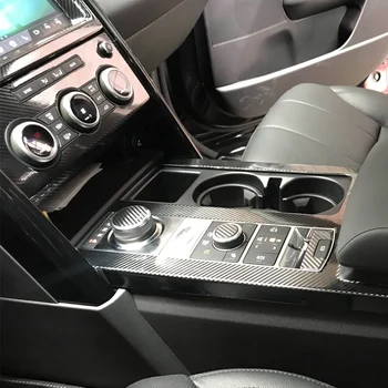 Auto-Styling 3D 5D Carbon Fiber Auto Interjöör Center Console Värvi Muuta Vormimise Kleebis Kleebised Jaoks Land Rover Discovery 5